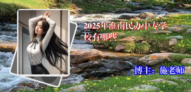 2025年淮南民办中专学校有哪些