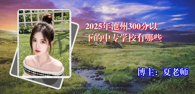 2025年池州300分以下的中专学校有哪些