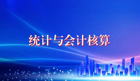 统计与会计核算