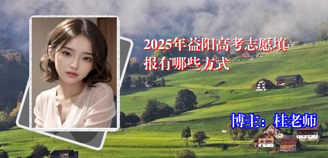 2025年益阳高考志愿填报有哪些方式