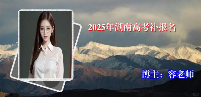 2025年湖南高考补报名