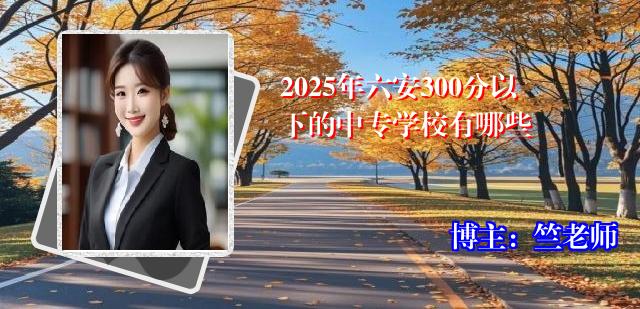 2025年六安300分以下的中专学校有哪些