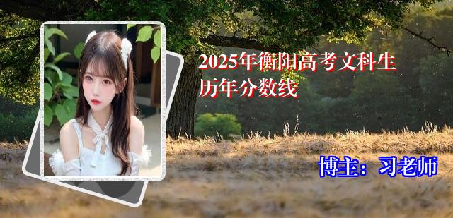 2025年衡阳高考文科生历年分数线