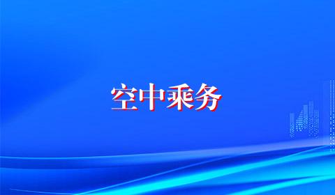 空中乘务