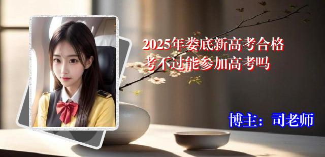 2025年娄底新高考合格考不过能参加高考吗