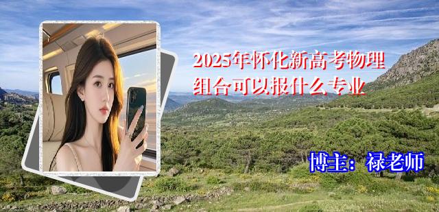 2025年怀化新高考物理组合可以报什么专业