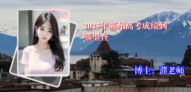 2025年郴州高考成绩到哪里查