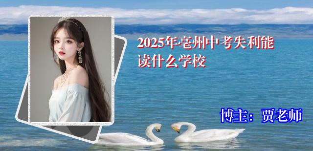 2025年亳州中考失利能读什么学校