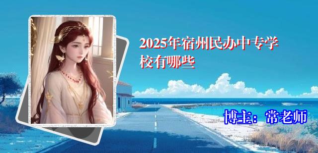 2025年宿州民办中专学校有哪些