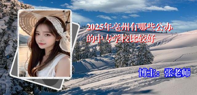 2025年亳州有哪些公办的中专学校比较好