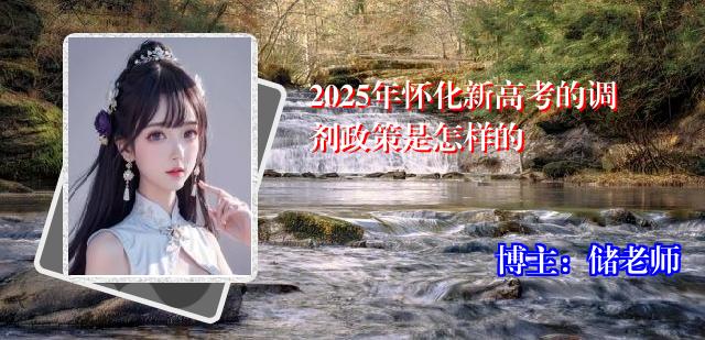2025年怀化新高考的调剂政策是怎样的