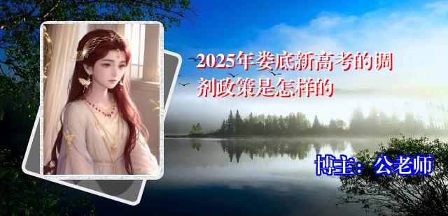2025年娄底新高考的调剂政策是怎样的
