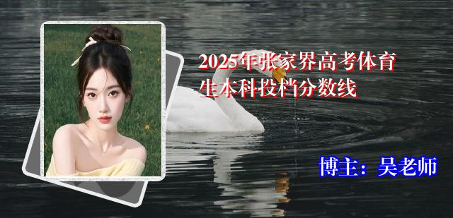 2025年张家界高考体育生本科投档分数线