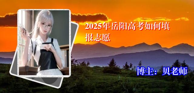 2025年岳阳高考如何填报志愿