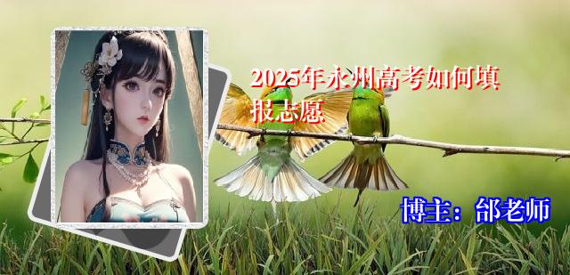 2025年永州高考如何填报志愿