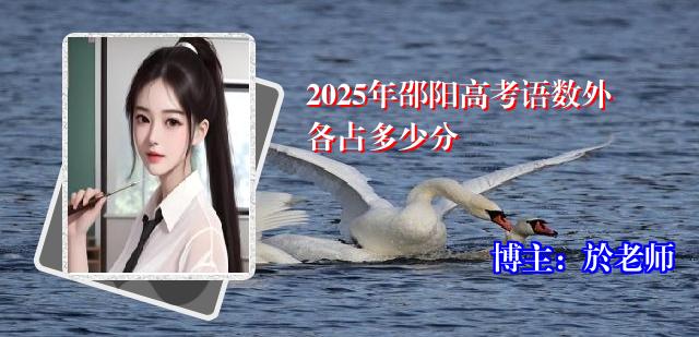 2025年邵阳高考语数外各占多少分