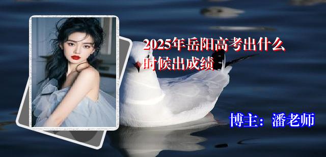 2025年岳阳高考出什么时候出成绩
