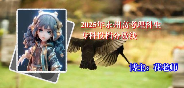 2025年永州高考理科生专科投档分数线