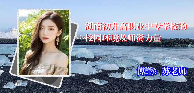 湖南初升高职业中专学校的校园环境及师资力量