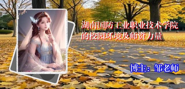 湖南国防工业职业技术学院的校园环境及师资力量