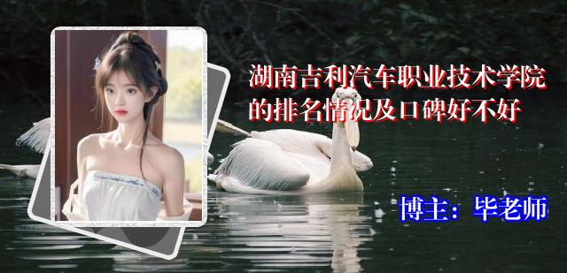 湖南吉利汽车职业技术学院的排名情况及口碑好不好