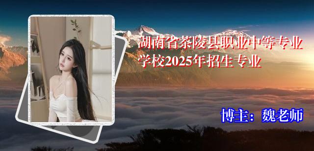湖南省茶陵县职业中等专业学校2025年招生专业