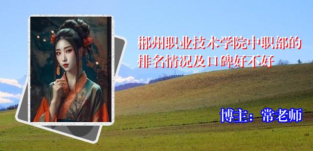 郴州职业技术学院中职部的排名情况及口碑好不好