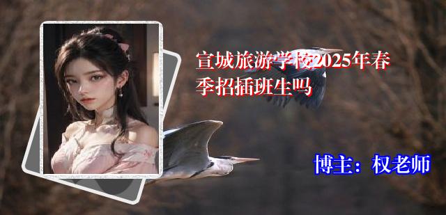 宣城旅游学校2025年春季招插班生吗