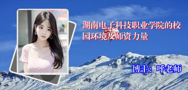 湖南电子科技职业学院的校园环境及师资力量