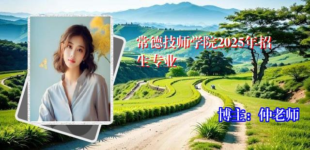 常德技师学院2025年招生专业