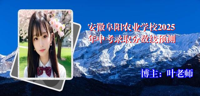 安徽阜阳农业学校2025年中考录取分数线预测