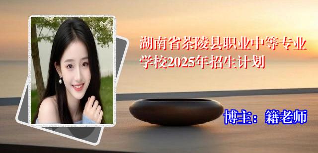湖南省茶陵县职业中等专业学校2025年招生计划