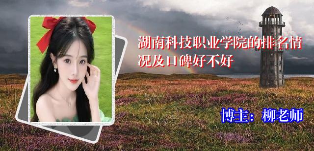 湖南科技职业学院的排名情况及口碑好不好