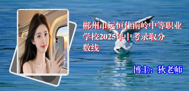 郴州市远恒佳南岭中等职业学校2025年中考录取分数线