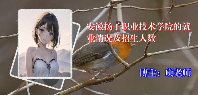 安徽扬子职业技术学院的就业情况及招生人数