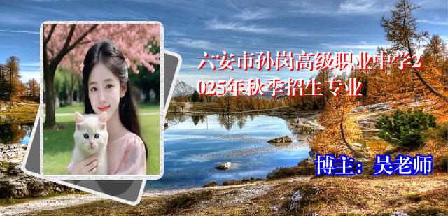 六安市孙岗高级职业中学2025年秋季招生专业