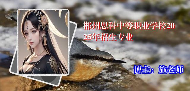 郴州思科中等职业学校2025年招生专业