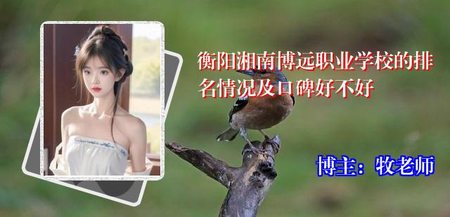 衡阳湘南博远职业学校的排名情况及口碑好不好