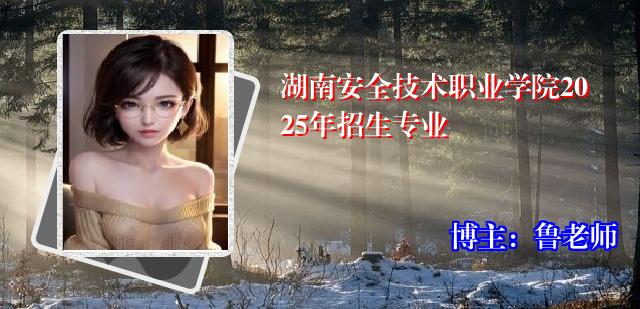 湖南安全技术职业学院2025年招生专业