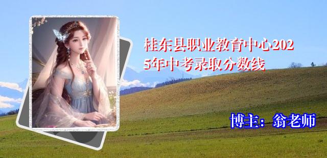 桂东县职业教育中心2025年中考录取分数线