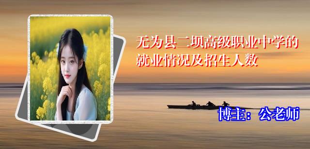 无为县二坝高级职业中学的就业情况及招生人数