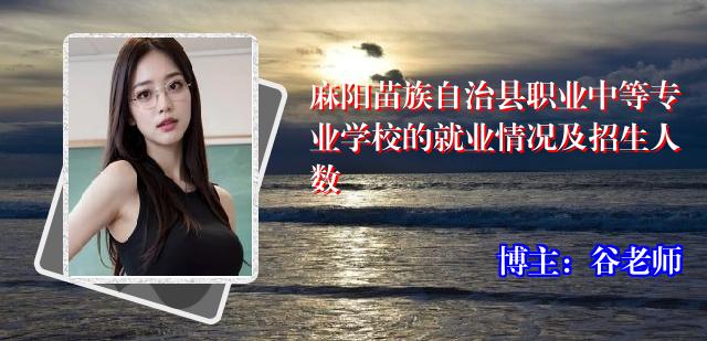 麻阳苗族自治县职业中等专业学校的就业情况及招生人数
