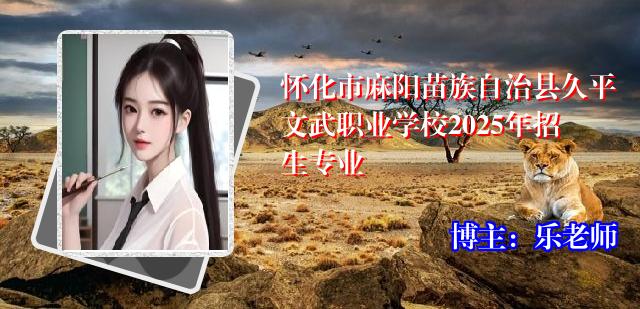 怀化市麻阳苗族自治县久平文武职业学校2025年招生专业