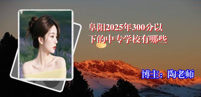 阜阳2025年300分以下的中专学校有哪些