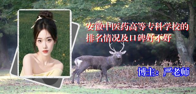 安徽中医药高等专科学校的排名情况及口碑好不好