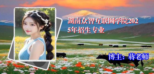 湖南众智互联网学院2025年招生专业