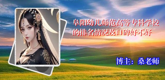 阜阳幼儿师范高等专科学校的排名情况及口碑好不好