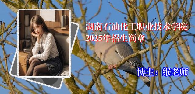 湖南石油化工职业技术学院2025年招生简章