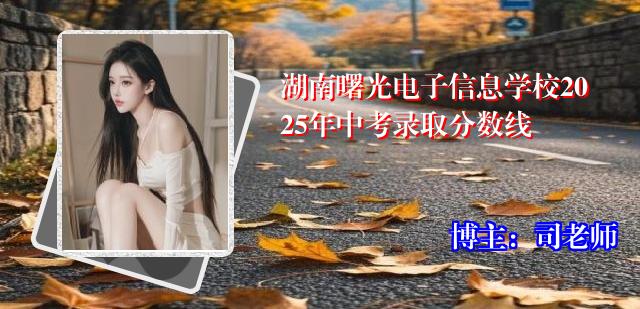 湖南曙光电子信息学校2025年中考录取分数线