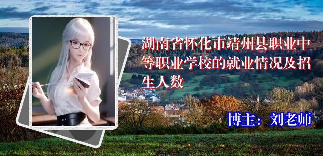 湖南省怀化市靖州县职业中等职业学校的就业情况及招生人数